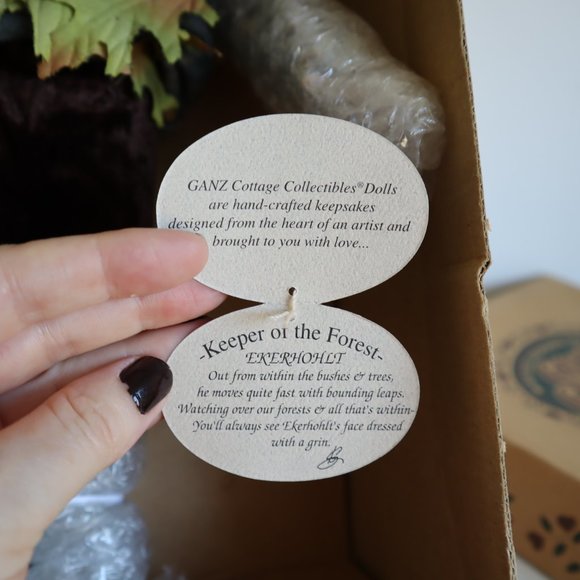 Vintage Cottage Collectibles by Ganz: Ekerholt, Keeper Series Doll, New … - Picture 10 of 11